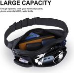 Large Capacity Fashion Fanny Pack Multiple Pockets For Hiking