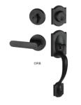 Modern Mechanical Deadbolt Combo Door Handle Key Lock