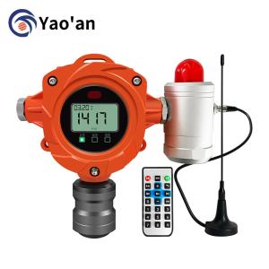 China Wall Mounted C2H4 Fixed Gas Detector 2kg For Fruit Ripen Gas Detector factory