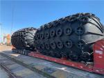 Dia 1.7m Military Ports Yokohama Pneumatic Marine Fenders Offshore Platforms