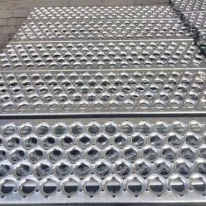 China Galvanized Metal Grid Roof Safety Walkway Steel Grating Heavy Duty factory