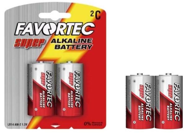 High Efficiency Dry Cell Alkaline Batteries LR14 C AM2 High Density Current