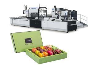 China 380 V 50 HZ Automatic Forming Machine 157 G / ㎡ Max Paper Wrap Gram factory