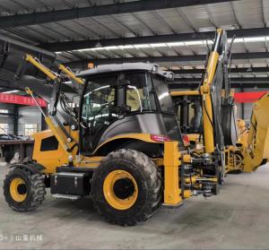 China XDEM WZ40-28 85kw 8T Earth Excavation Machine With Backhoe factory