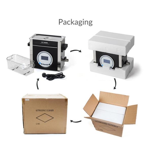 Laboratory Ultrasonic Engine Cleaner ABS SUS304 Material 6L 45/65kHz Low Noise