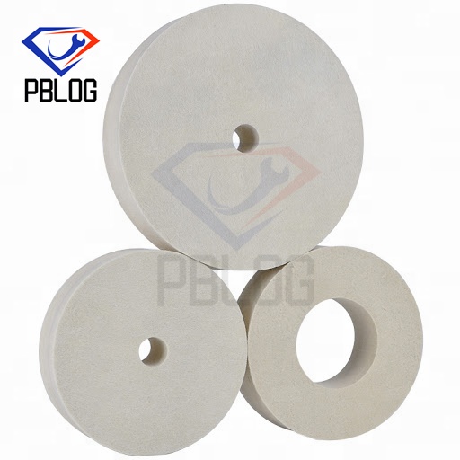 High Quality And Long Life Glass Slate Edge Polishing Wheel Pure Wool Spiral Felt