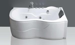 China Bathroom accessories massage bathtub with faucet factory