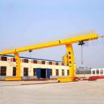 Industrial EOT Single Girder Gantry Crane Trolley L Type 10 Ton