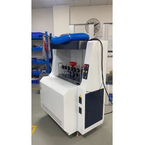 Six Racks Plastic HDT Vicat Tester Softening Point Deformmation Test Machine