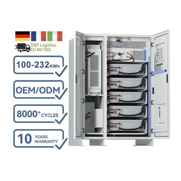100KVA On Grid Connection Industrial and Commercial Energy Storage Container 232