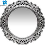 OEM Living Room Decoration Mirror , Silver Gold Wall Mirror 1.1mm - 8mm
