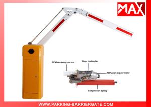 China Automated Motorised Boom Vehicle Barrier Gate IP54 Protection Class factory