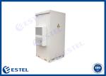 40U Galvanized Steel Outdoor Telecom Enclosure IP55 Single Wall