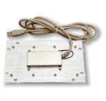 Waterproof IP65 Outdoor 41 keys Mini Stainless Steel Metal Keyboard Rear Panel