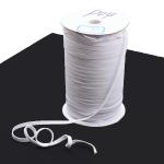 White Flat 100m/Roll 5mm Macrame Cord Rope