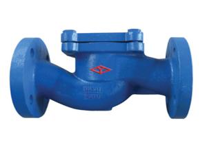 China Cast Iron Leakproof Lift Check Valve For Oil Water Gas Anti Oxidation factory