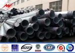 Q345 Steel Power Pole With Hot Galvanized Anti-Corrosion Treatment