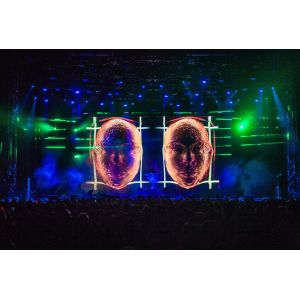 China Transparent Gauze 3D Hologram Projection Pepperscrim factory