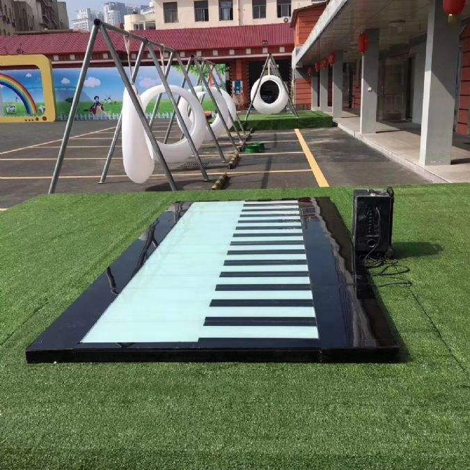 Piano Music Dance Floor for Event Dancing Tiles RGB Lecture Stage Club DJ Equipment 1-