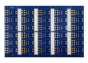 China High Density FR4 High TG170 Multilayer PCB Board Blue Solder with Immersion Gold factory