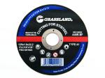 5" Thin Reinforced Straight Abrasive Metal Cutting Discs