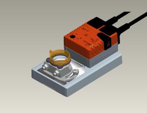 China 20N.M Electric Air Damper Actuator Non Spring Return with CE Approved factory