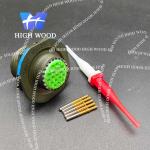 MIL-DTL-38999 Series Ⅰ，Ⅱ，And Ⅲ Connectors, D38999/24WD18SN. D38999 Series Ⅲ