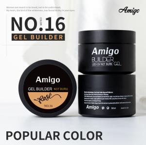 China Resin Color Nail Builder Gel UV No.16 56ML No Smell Long Lasting factory