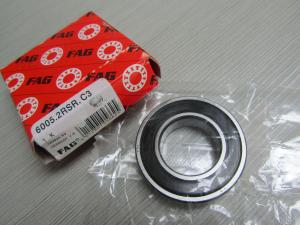 China 6005 2RSR C3 Single Row Deep Groove Ball Bearing Chrome Steel Bearing factory
