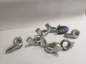 China M16-2 Wing nut DIN315/ ASME B18.6.9 Grade 8.8 Zinc Plating,Carbon Steel factory