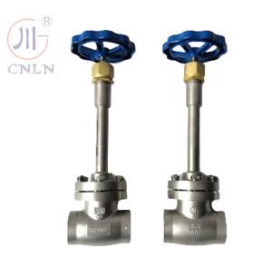 China SS304/SS316 Cryogenic Globe Valve For LNG/LOX/LN2/LAR/LCO2 Tanks, Industrial Gas factory