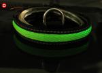 Nylon Airmesh Anti Lost Security Flashing LED Dog Collar Necklace For Pet