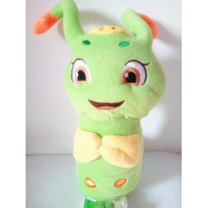 China Plush Caterpillar Stuffed Toy Insect Green Toy Holiday Gift Present 35cm Hanging Toy Present PP Cotton INSIDE Present on sale