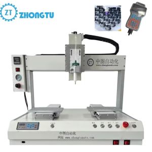 Ethernet/RS232 Communication Three Axis CNC Robot Solder Paste Dispensing System