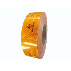 China PET Prismatic Ece 104r Reflective Tape In Roll 50mmx50m on sale