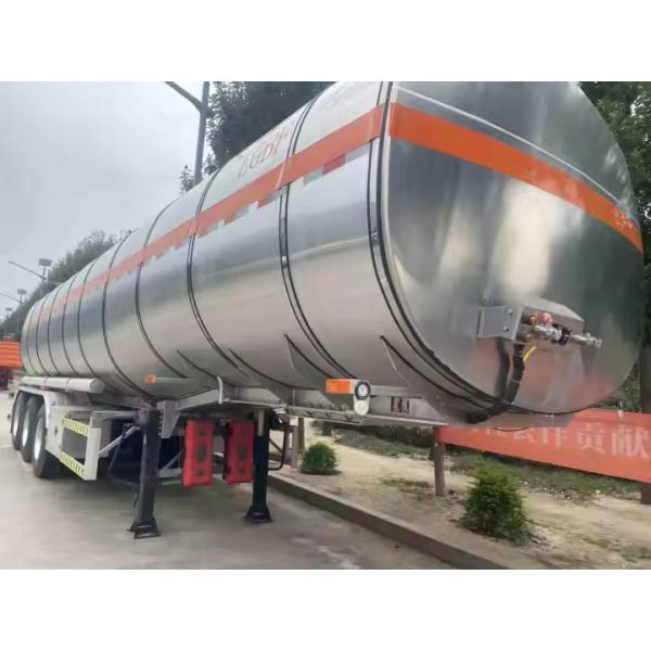 CIMC Multi Function Aluminum Alloy 3 Axle 25000-70000l Petrol Tank Oil Fuel