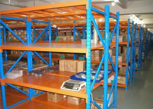 China Industrial Long Span Racking For Bulky Items , Heavy Duty Metal Shelving factory