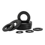 Black Oxide Steel Metal DIN125 Flat Washer For Making Machine For Production