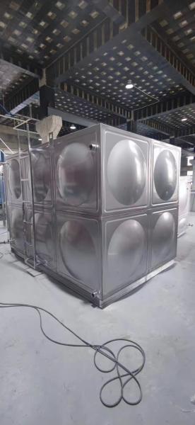 15m3 sectional stainless steel 15000l square panel storage water tank 3x2.5x2m