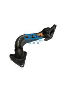 China 4HK1 Engine Connection Tube Engine Parts For Excavator Cooler Assembly EGR factory