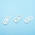 Clear Small Square Plastic Cloth Shirt Clips
