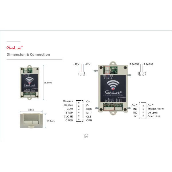 MQTT Compatible WIFI Smart Door Control System Control Your Door Any Time Any Where On Mobile Phone