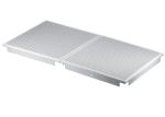 Corrosion / Abrasion Resistance Perforated Metal Ceiling with Sound Absorbing