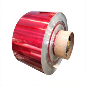 China Colored Stainless Steel Strip Coil factory