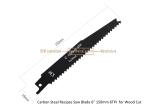 Carbon Steel Recipes Saw Blade 6" 150mm 6TPI for Wood Cut ,Reciprocating,Power
