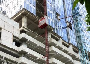 China Temporary Building Construction Lift , Rack Pinion Construction Tower Hoist factory
