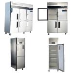 Stainless Steel Refrigeration Equipment Single Double Three Four Six Door 2-8C/