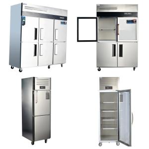 China Stainless Steel Refrigeration Equipment for Kitchen 2/3/4/6 Door Refrigerator/Freezer factory
