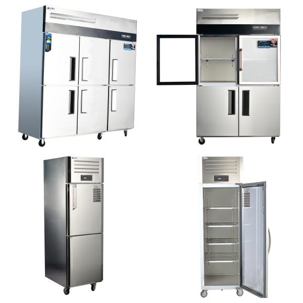 Stainless Steel Refrigeration Equipment for Kitchen 2/3/4/6 Door Refrigerator