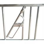 Hot Galvanized Cattle Headlock Panels 12ft Powder Coated 1.6m High